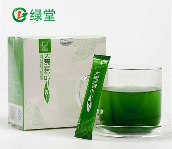 袋裝飲料加工：大麥若葉居然還能這樣喝！